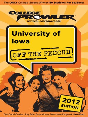cover image of University of Iowa 2012